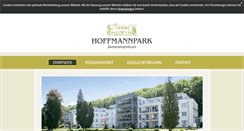 Desktop Screenshot of hoffmannpark.at